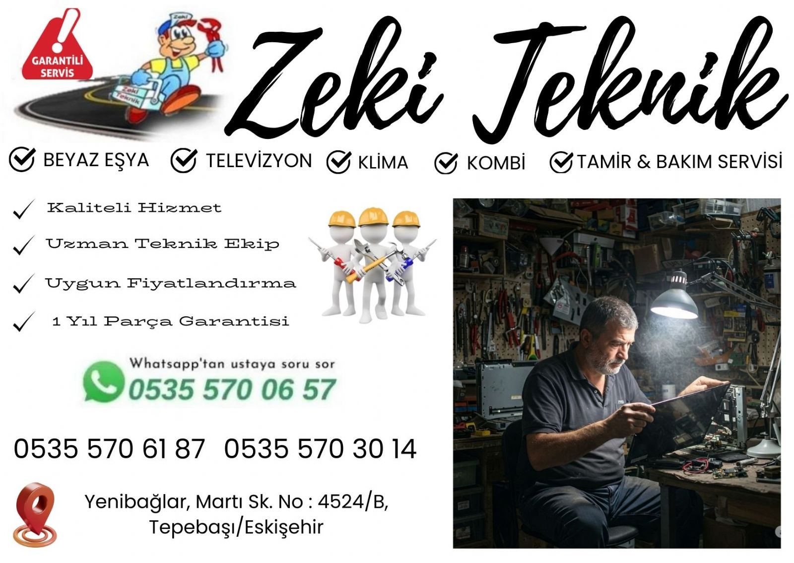 Tepebaşı Televizyon Tamircisi